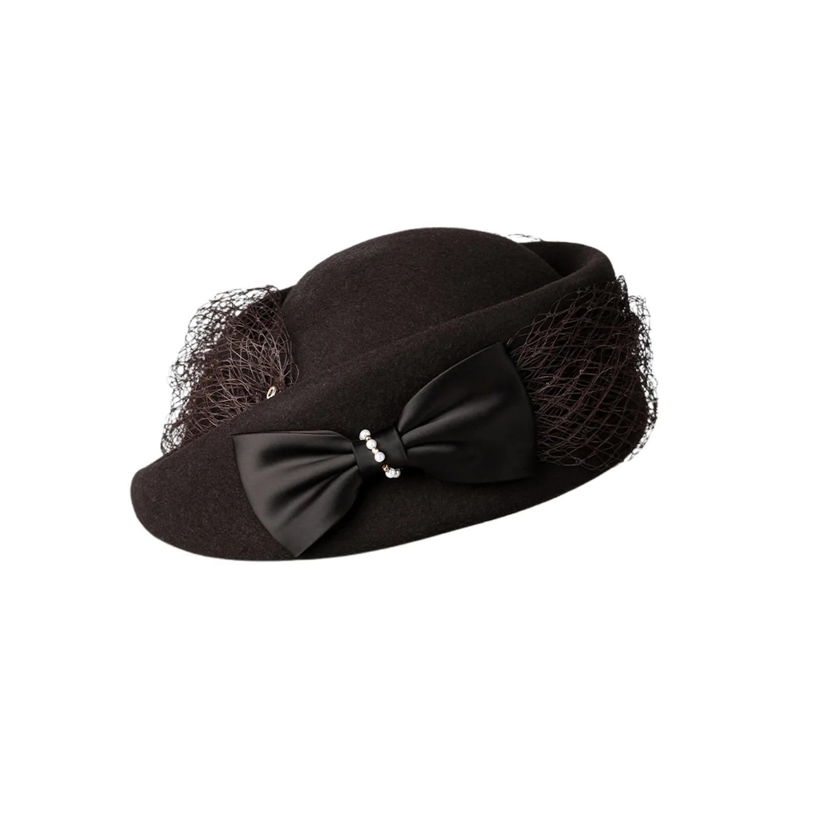Women`s Elegant Wool Beret Hat Elegant