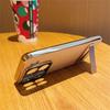 For Xiaomi 15 Pro Case PU Leather + PC Electroplated Phone Cover with Kickstand