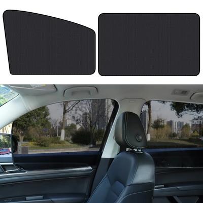 Magnetic Car Personality Sunshades with Small Hole Black Side Window Sunshade Cover UV Protection Front Rear Window Curtain
