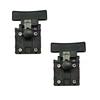 2Pcs Power Tool Switcher Replacement For Electric Planer Lightweight Easy Installation Woodworking Equipment
