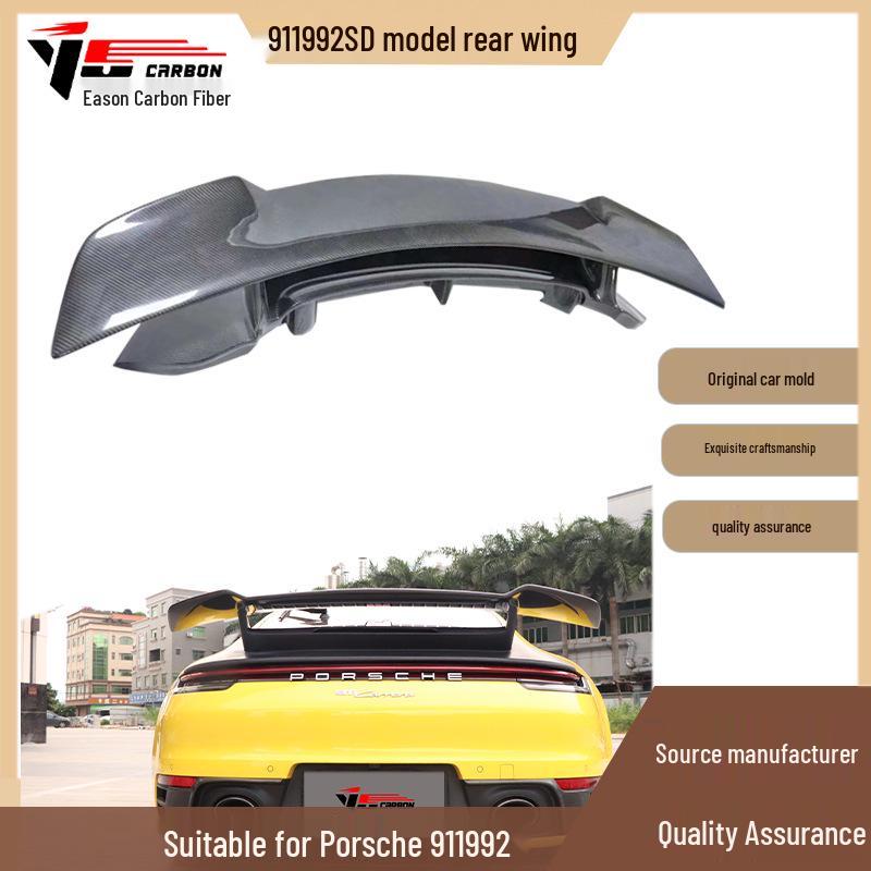 Carbon Fiber Rear Spoiler for Porsche 911/992SD (2019-IN)