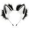Furry Cat Wolf Fox Ears Headband Halloween Headwear Cosplay Costume Party, Rave