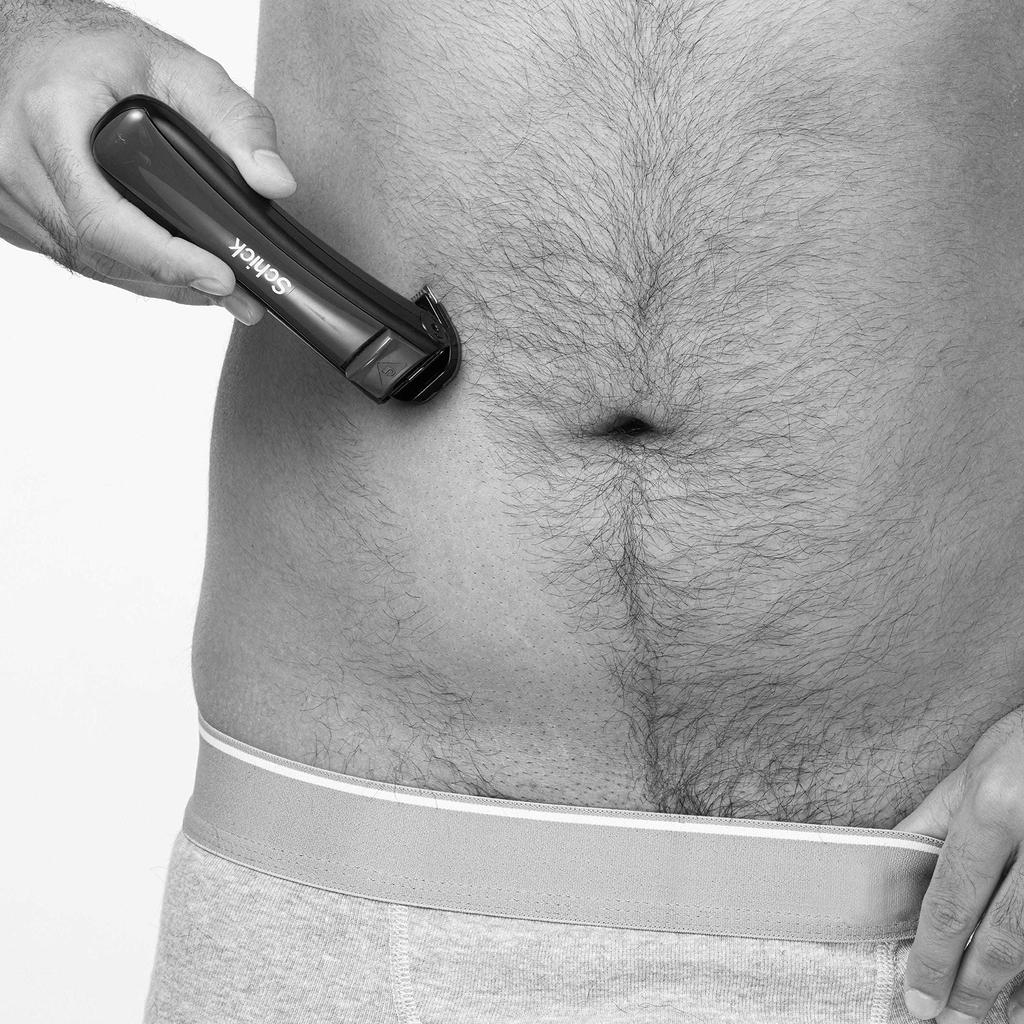 Schick Ultra Pivot Body Trimmer Men's Electric Shaver Manscaping Body Hair Trimmer Pubic Hair Groomer