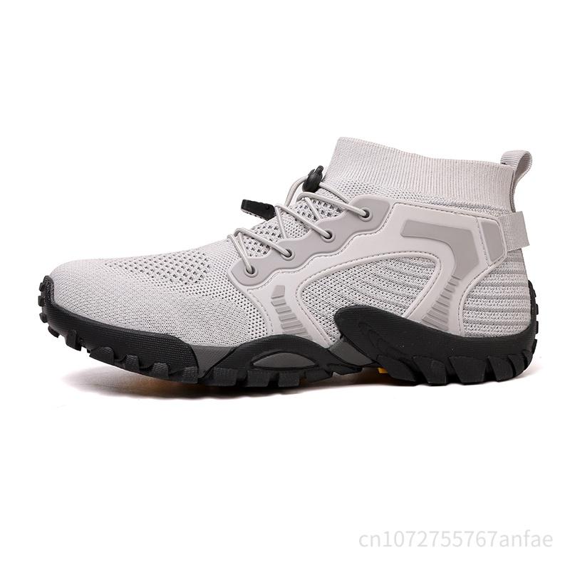 

Outdoor Men s Climbing Shoe Anti-Slip Hiking Shoe Breathable Wading Crossbody Shoe River Running Shoe Wear-resistant Plus Size48 38