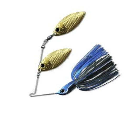 

Deps Spinnerbait B Custom Double Wheelow 38oz Blue Black #22