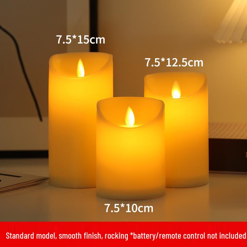 LED Simulated Candle Lamp for Qixi Festival & Valentine's Day Decor