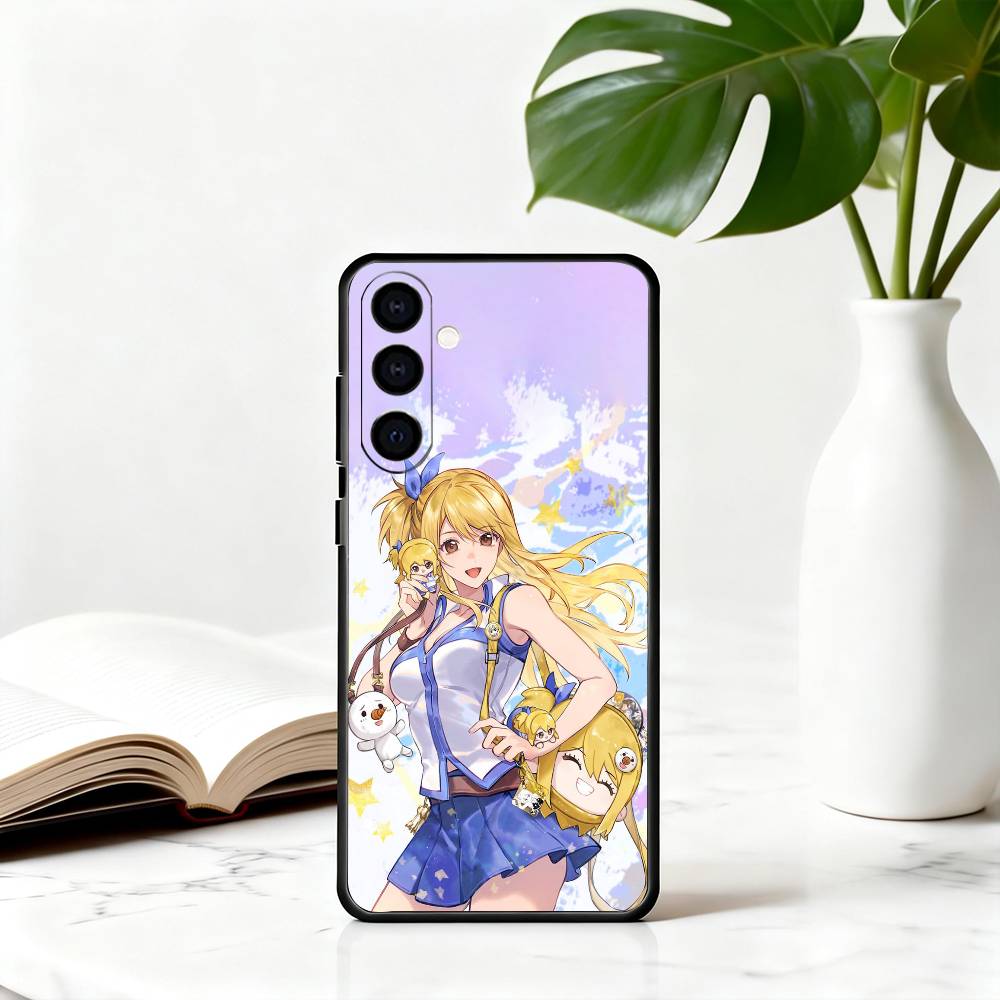 

L-Lucy F-Fairy T-Tail H-Heartfilia-es Phone Case For Samsung Galaxy A73,A72,A71,A70,A53,A52,A51,Soft Silicone Black Cover Samsung a71 5g