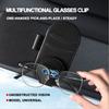 Car Sun Visor Sunglasses Holder Case Glasses Storage Clip For Ford Focus Kuga Mondeo Fiesta Ranger Escape Smax J147 Mustang ST Edge