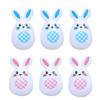 Empty Bunnies Shape Easter Eggs Novelty Bunnies Eggs for Easter Hunt,Filling Treats,Basket Stuffers Easter Themed Character