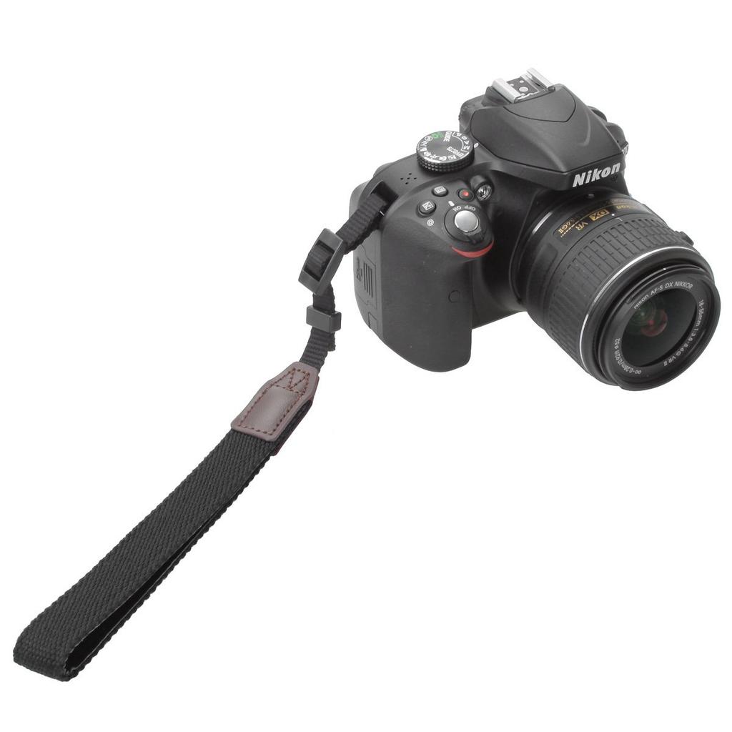 ETSUMI Action Hand Strap for SLR Cameras, Black, E-6711