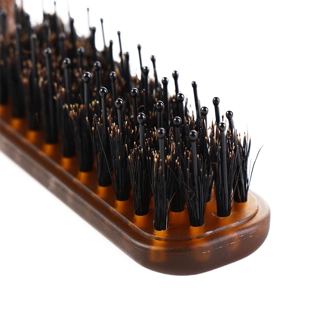 Massage Comb Hairdressing Compact Bristle Hair Brush Foldable Comb Bristle Comb Hair Styling Tool