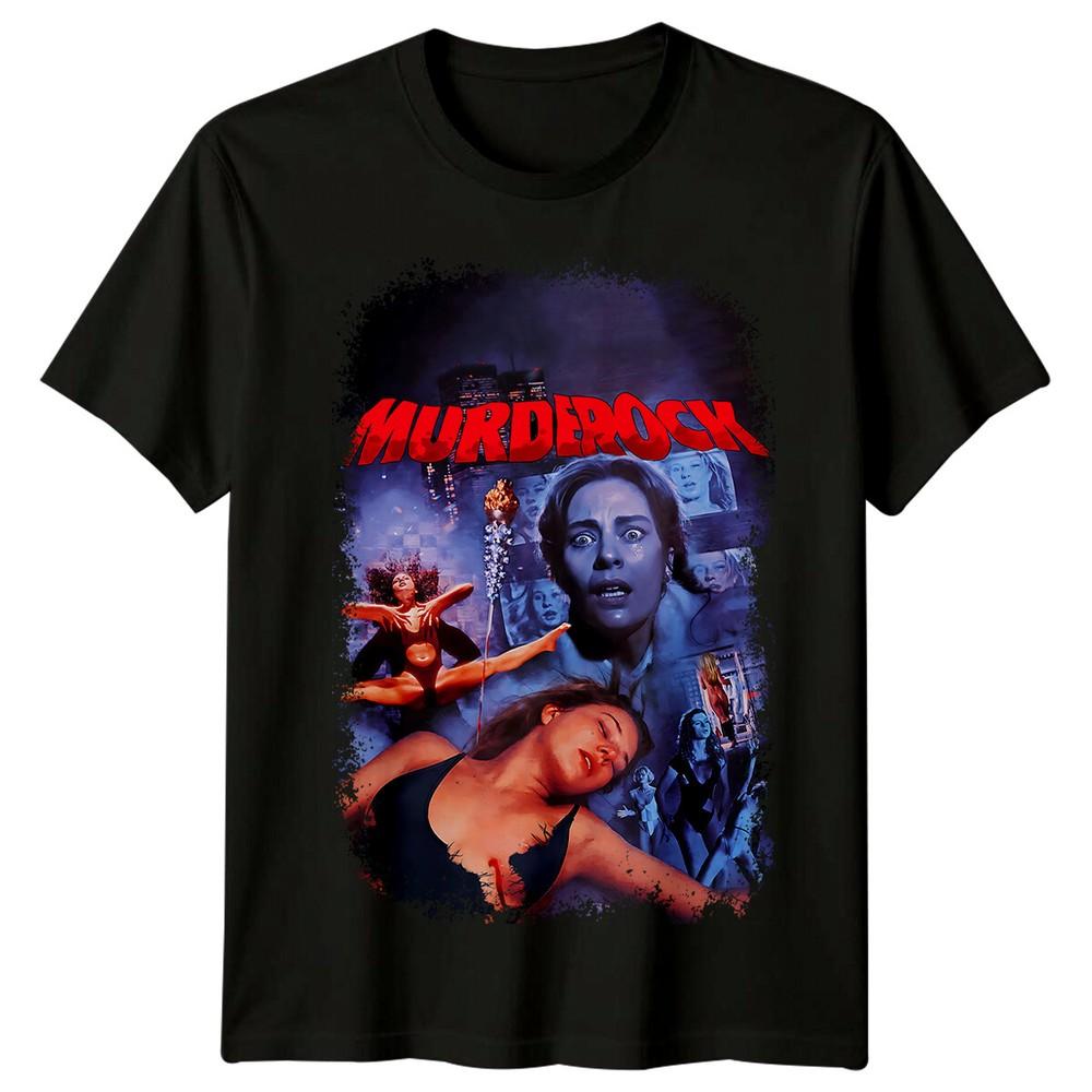 

Murder-Rock- Dancing Death (1984) Movie Poster Inspired T-Shirt Retro Tee Unisex M