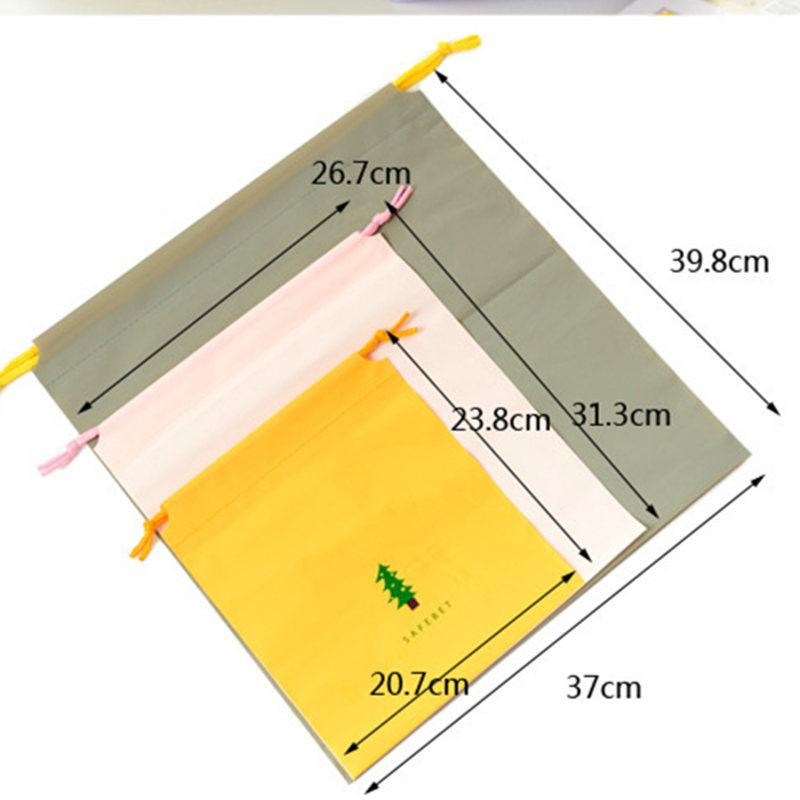 Waterproof Travel Drawstring Storage Bags Shoe Pocket Underwear Cosmetic Organizer Toiletry Bag Case Travel Clothes Packing