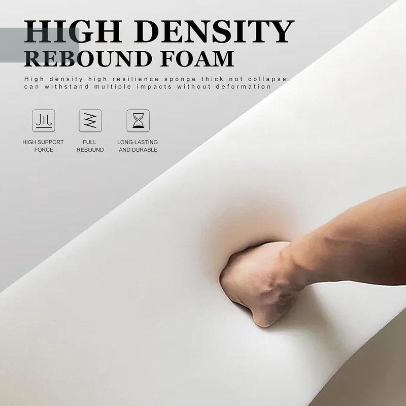 3cm Bench Cushions with Buckles Chair Seat Sofa Pillow Bay Window Indoor Outdoor Cushions for Garden Bench Seat Swing Backseat