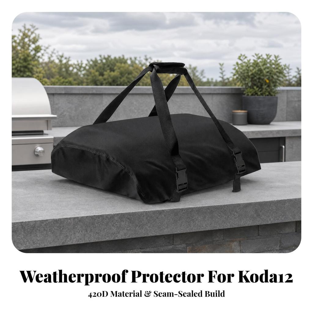 420D Oxford Cloth Pizza Oven Cover Sun-Resistant for Patio