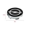 4 PZ 60mm Adesivo Coprimozzo Auto Coprimozzo Ruota Decorazione Auto Per Opel Insignia Astra Antara Meriva Zafira H G Corsa