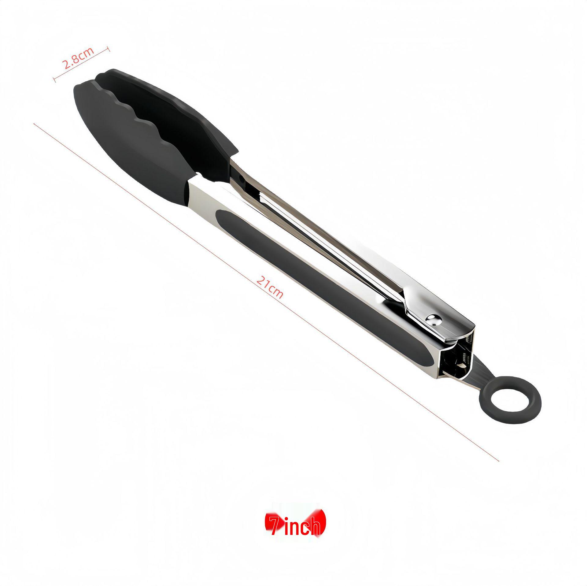 Silicone Heat-Resistant Kitchen Tongs
