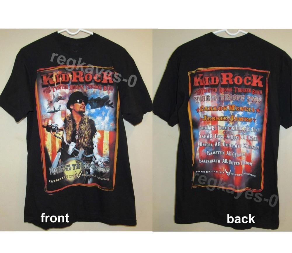 Vintage Trucker Band Tour For The Troops Inspired Graphic T-Shirt TRENDING Unisex T-Shirt XL