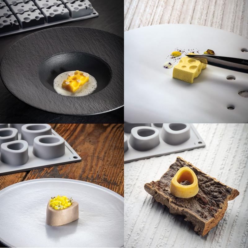 15/20 Hole Cheese Silicone Mold Fondant Cake Mold Cake Decoration Accessories Bakeware DIY Chocolate Baking Tools