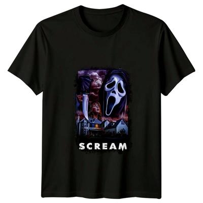 Urlare (1996) T-shirt Ispirata al Poster del Film Maglietta Retro Unisex