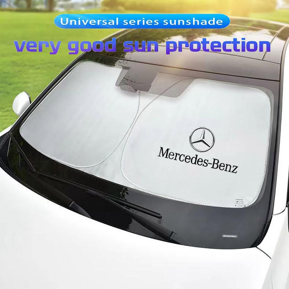 Tendalino Parasole per Parabrezza Anteriore Auto UV Copertura Protettiva per Mercedes Benz AMG W203 W206 W220 W205 W211 W212 GLE GLC