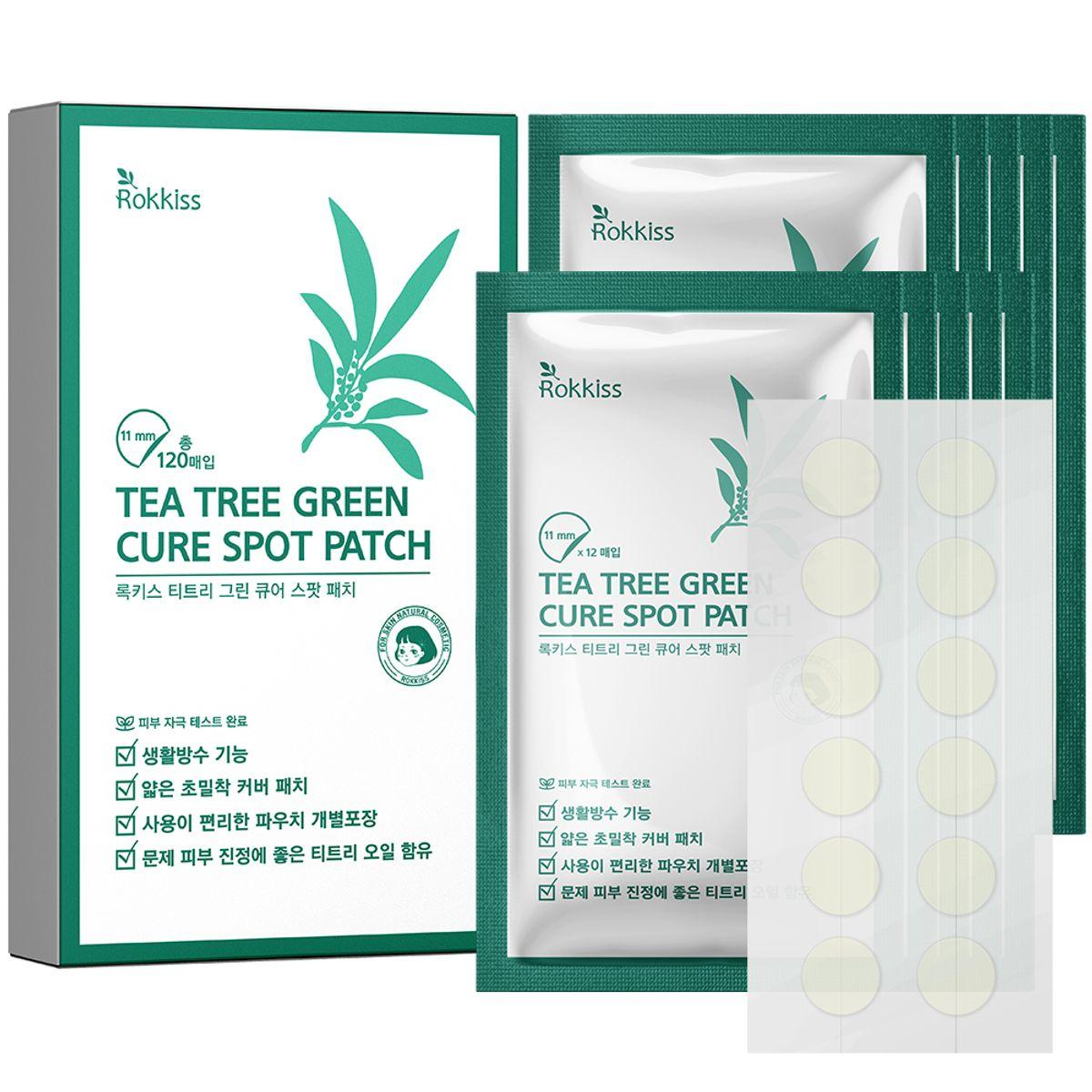 Tea Tree Green Cure Spot Patch 120 Sheets