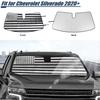 Foldable Windshield Sunshade Sun Visor Heat UV For Suburban Tahoe YUKON +