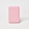 iPhone 15 MagSafe Magnetic Card Holder & Stand: Double-Sided Leather Sleeve