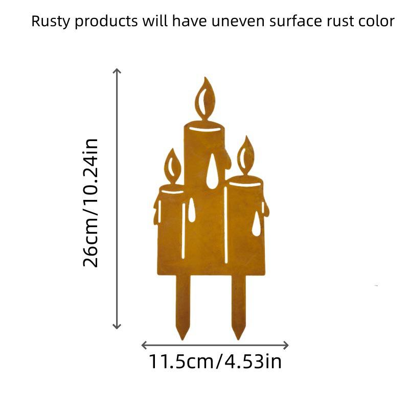 Уличная рождественская елка, садовые свечи и праздничные грунтовые вставки для дома