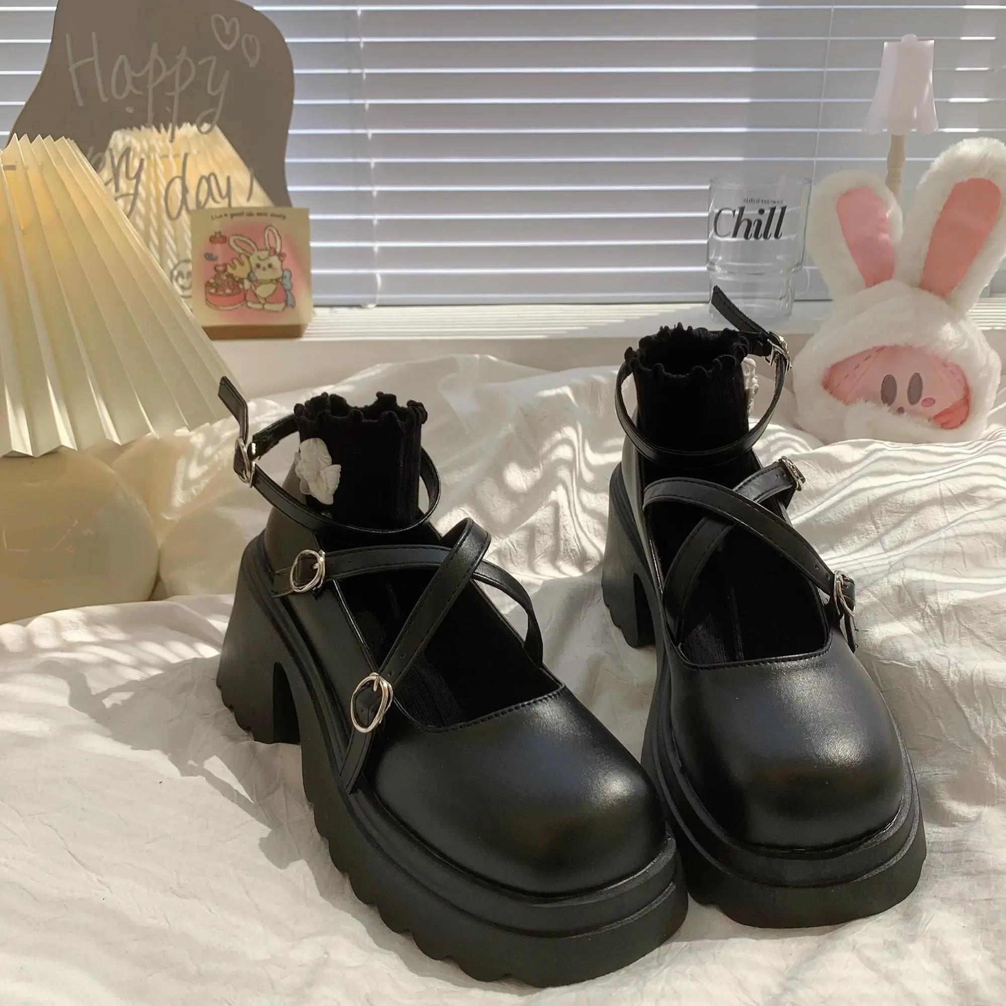 

Туфли на толстом каблуке с нескользящим каблуком, женские туфли-лодочки с круглым носком, женская обувь класса люкс, мода, лето 2024, молодежная мода со скидкой 40