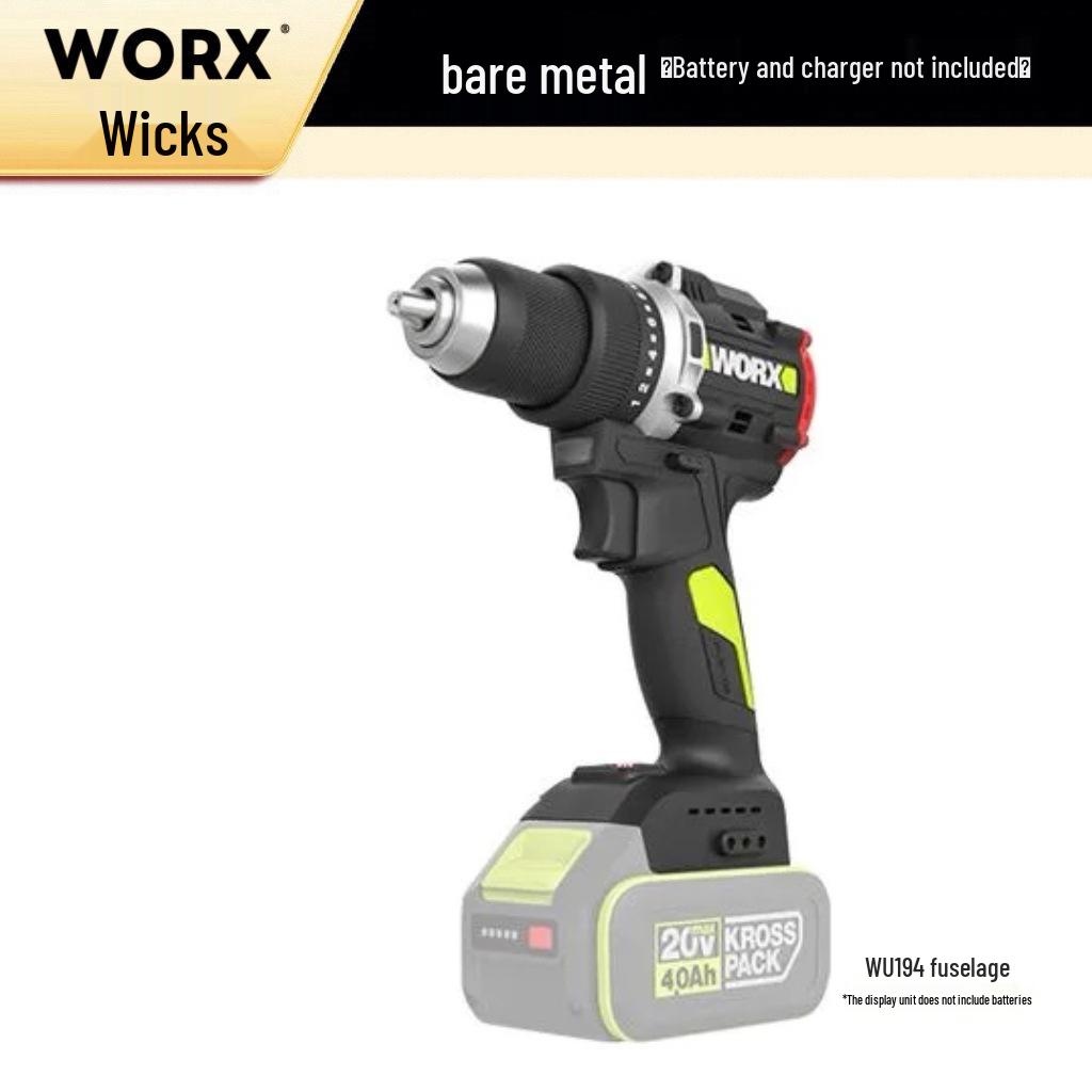 

Wickes 20V Cordless Brushless Hammer Drill & Electric Screwdriver with Lithium Battery