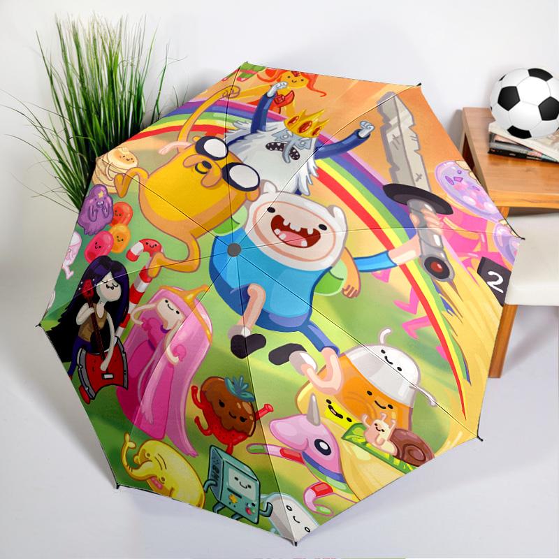 Yellow Dog Adventure In Space Umbrella Folding Umbrella, Automatic Umbrella 8-Frame for Travel, Camping Use Gift for Halloween Christmas