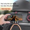 Car Mounted Multifunctional Hook Storage Rack Water Cup Holder Car Phone Holder Rear Storage And Organization