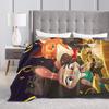 Zootopia Blanket  Flannel Funny Warm Throw Blankets for Coverlet  Winter