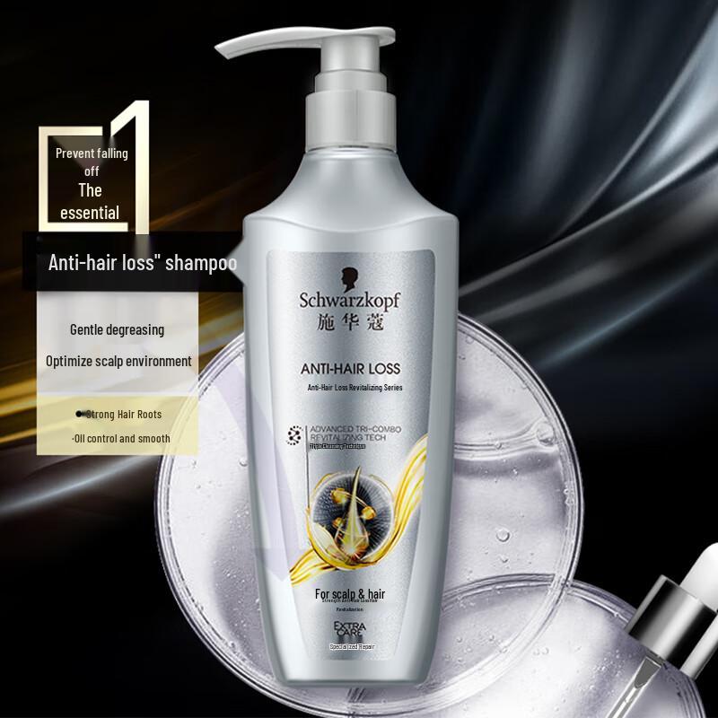 

Schwarzkopf Anti-Hair Loss & Repair Shampoo