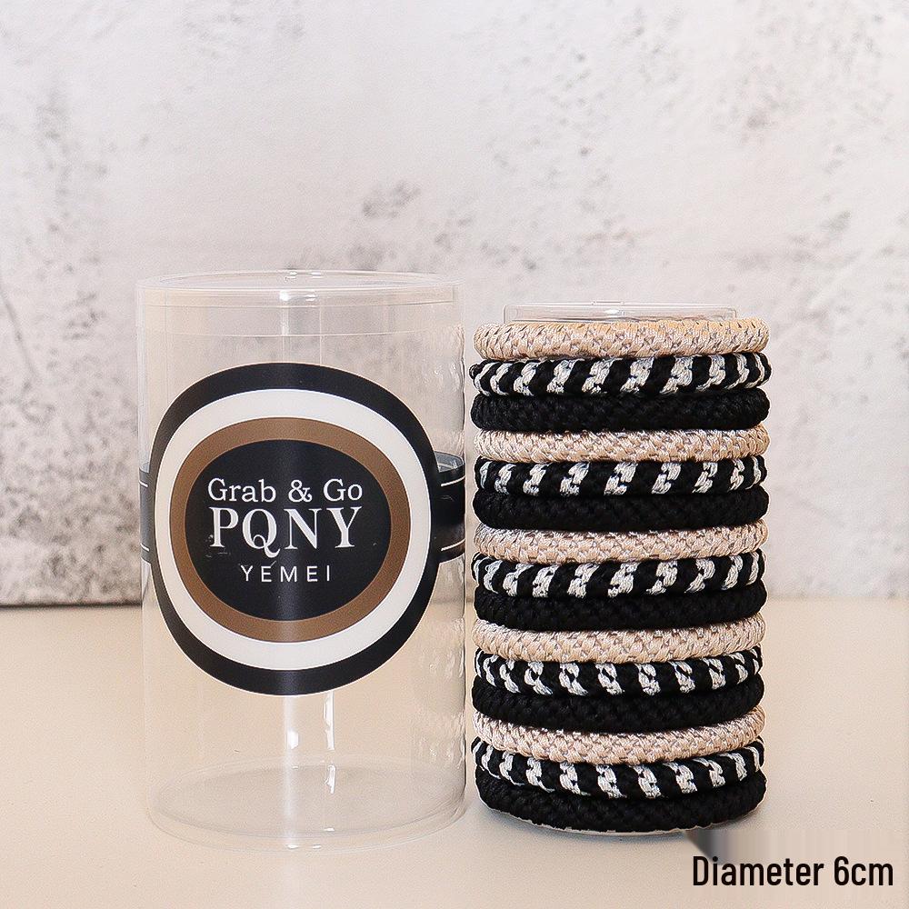 

High-Elasticity, Hair-Friendly Thick Hair Tie - Simple Fashion Ponytail Band
