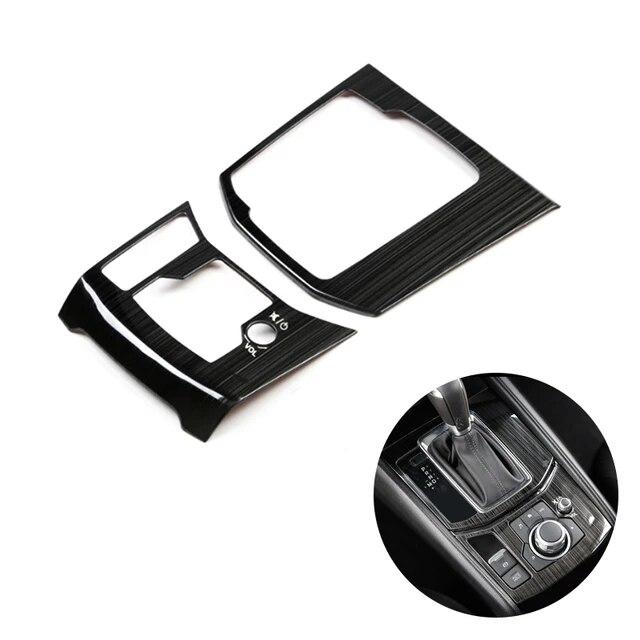 Car Styling Gear Shift Electronic Handbrake Panel Cover Protective Trim For Mazda CX-5 CX5 CX 5 2017 2018 ONLY LHD
