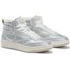 Reebok Club C 85 W+ Mid Classic Trend Comfortable Versatile Liquid Silver High-Top Sneakers Unisex Sneakers Silver-Gray 24FRC909U4GG8