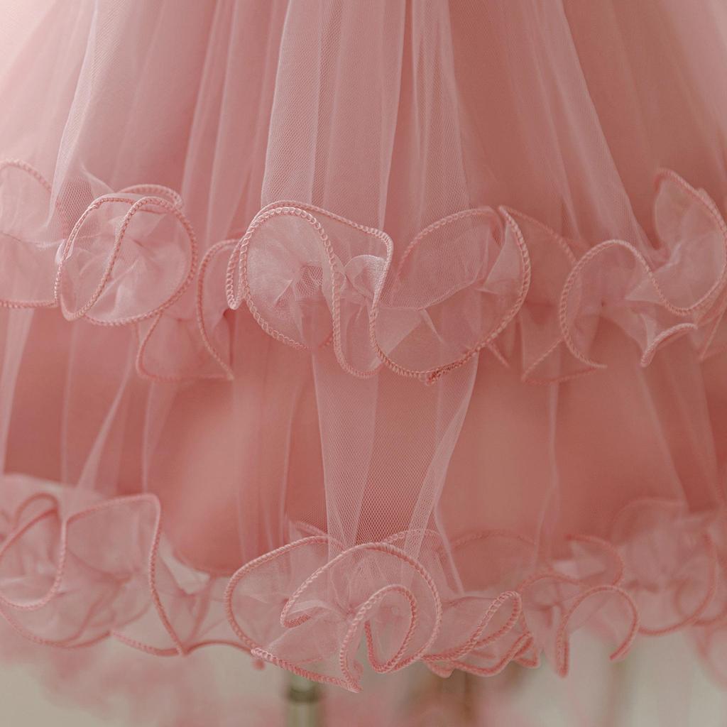 Girls' Formal Princess Dress for Birthdays and Piano Performances