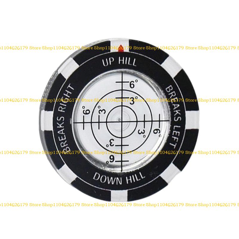 A1A2 Durability Double Side Golf Marker Multifunctional Light weight Golf Putting Aid