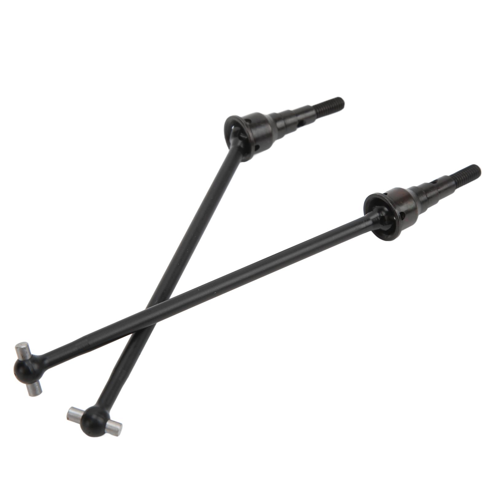 

2Pcs RC Car Steel Front Rear CVD Drive Shaft for Losi 1/10 Lasernut U4 Tenacity Off Road Vehicle