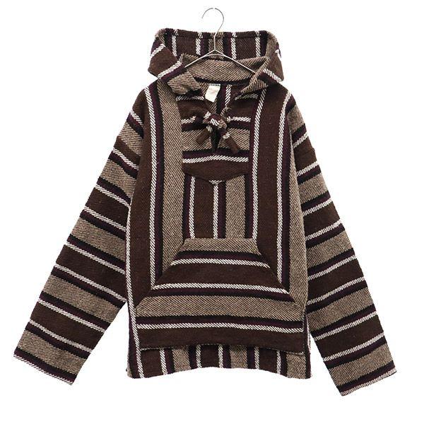 MOLINA Kombinéza rukáv dlouhý Mexický Parker 42 Hnědý pulovr Pánský Použitý