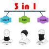 2025 Fleece Neck Warmer Winter Neck Windproof Tube Scarf for Men Bandana Mask Soft Half Face Cover Snowboard Gaiter Women