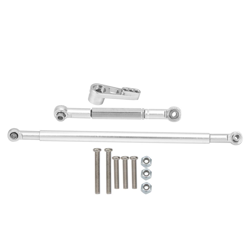 Steering Rod Link Arm Aluminum Alloy Steering Link Rod for MN86K 1Celsius12 RC Car