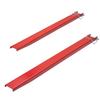 Pallet Fork Extensions, 72" Length 4.5" Width, Heavy Duty Carbon Steel Fork Extensions for Forklifts, 1 Pair Forklift Extensions with Pins, Forklift