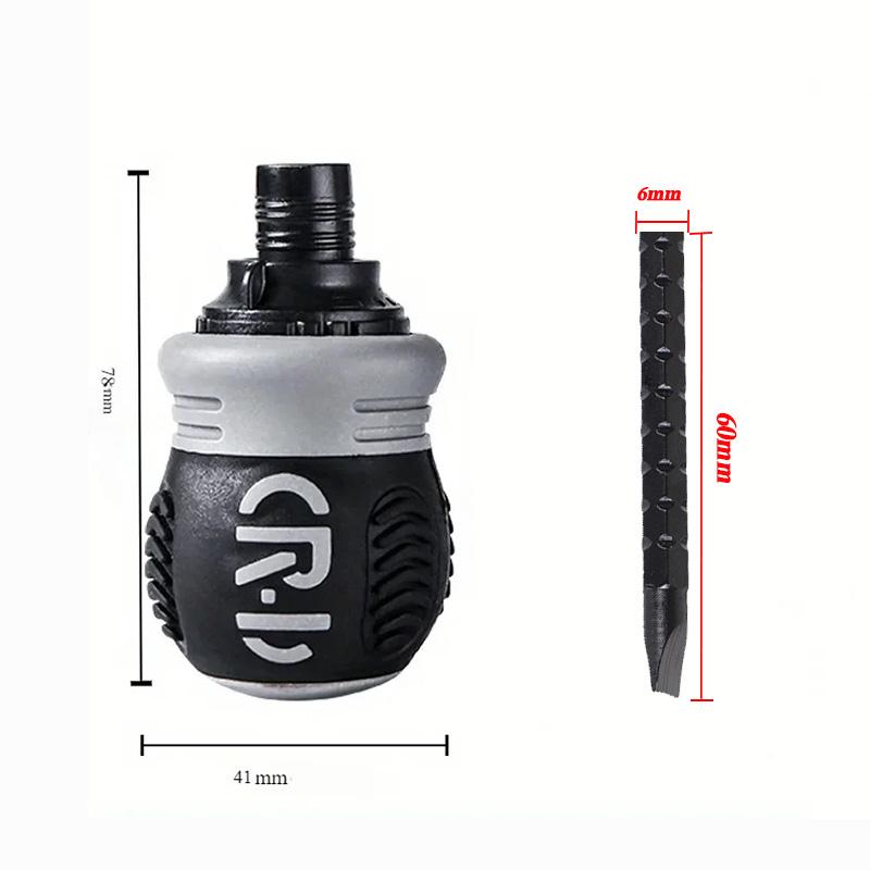Premium Ergonomic Telescopic Labor-Saving Screwdriver Magnetic Batch Head Mini Ratchet Screwdriver Set Multi-function Hand Tool