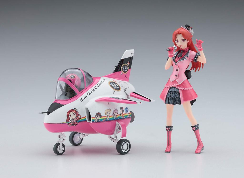 Hasegawa Egg Girls Collection Nr. 10 120 Shironagi Mikumo (Idol) wT-4 Harzfigur & Nicht-Maßstäbliches Kunststoffmodell SP422