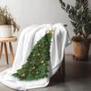 Tuniu Christmas Tree Fleece Blanket Sofa Bed Room Throw Soft Warm Cozy Decorative Blanket