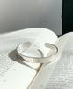 Sabona London F-Wg1 White Gold Plated Plain Fashion Bangle