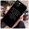 Teen Wolf Quotes Case For iPhone 13 Pro Max 16 15 11 12 14 17 Pro Max mini 15 16 Plus 16e 17 Air Phone Cover